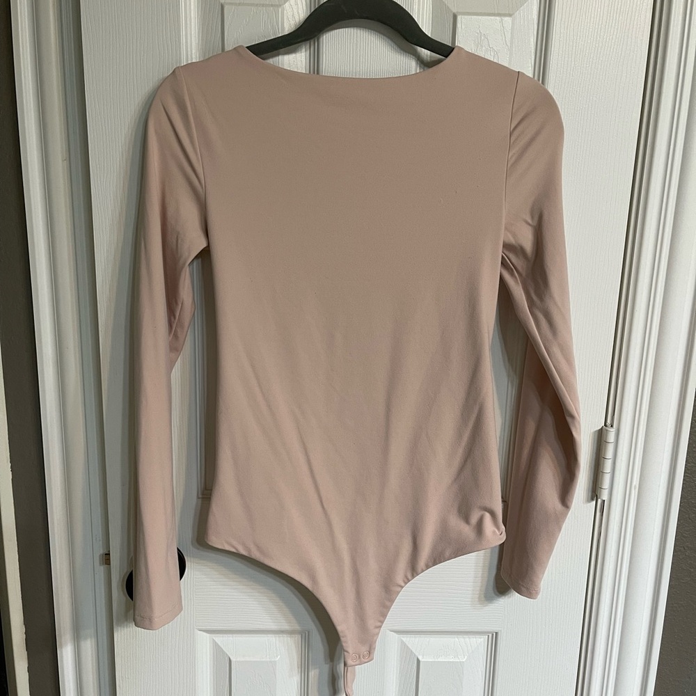 Nuuds Limited Color Open Back Bodysuit Color Ribbon 🎀